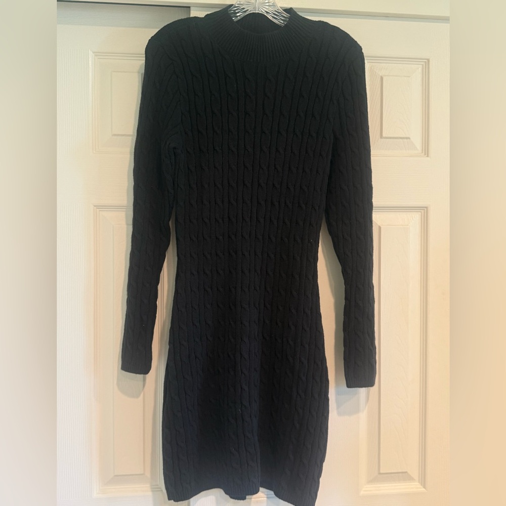 Hollister Cable Knit Sweater Dress